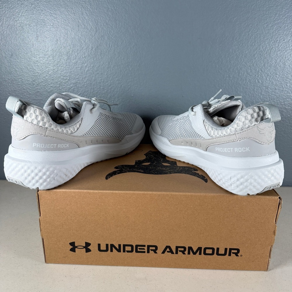 Under Armour Project Rock BSR 5 Mens Training Shoes Grey 3027363-101 Size 11 - Picture 6 of 8